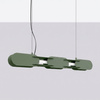 Lampa wisząca CHAIN 91 zielona oliwka LED 3000K
