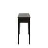 Acton 2 Drawer Console Black 1100x360x760mm