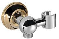 ANTEA przyłącze kątowe z uchwytem prysznica, chrom/złoto