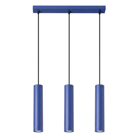 Lampa wisząca LAGOS 3L ultramaryna