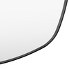 Holworth Pebble Mirror Black 890x840mm