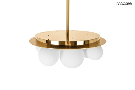 MOOSEE lampa wisząca BACARDI złota