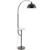 LAMPA STOJĄCA PODŁOGOWA CZARNA MADEO