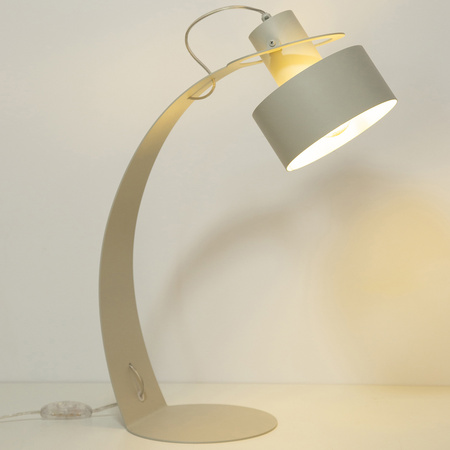 RIF lampka szary beż