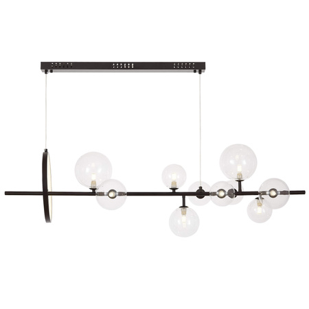 NOWOCZESNA LAMPA WISZĄCA CZARNA MERIDO W9