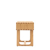Craft 1 Drawer Bedside Natural 500x400x550mm