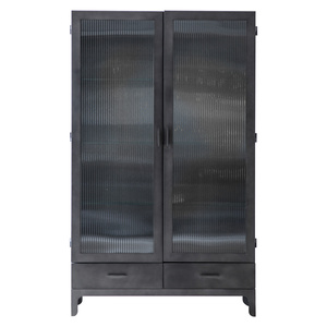Regał Rye z 2 drzwiami i 2 szufladami 1000 x 420 x 1650 mm