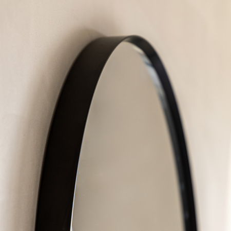 Holworth Pebble Mirror Black 700x900mm