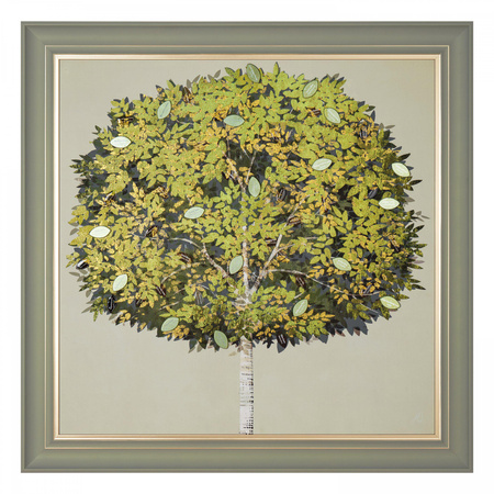 The Love Tree Framed Canvas 950x30x950mm