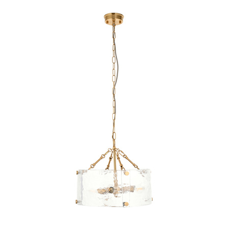 Keller 4 Pendant Light Brushed Aged Brass