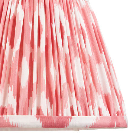 Ikat Shade Coral Pink Fabric 145x118x200mm