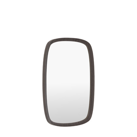 Bryce Capsule Mirror Black 600x30x400mm