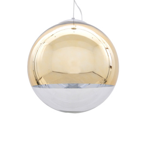 NOWOCZESNA LAMPA WISZĄCA ZŁOTA IBIZA d20