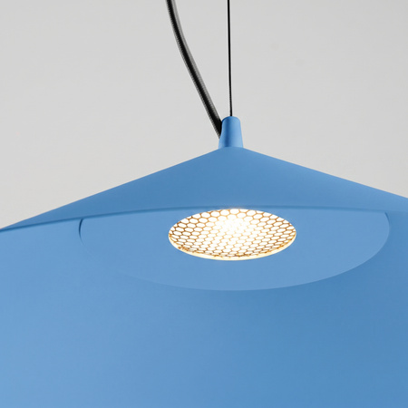Lampa wisząca FINT błękitna LED 4000K
