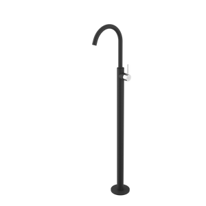 ULTRAMIX bateria umywalkowa do podłogi, czarny mat/chrom