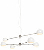 Lampa wisząca ASTRONOMY-6, 165 cm - biała loftowa