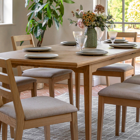 Malvern Extending Dining Table 1500/2000x900x750mm