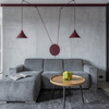 ABRAMO 2 BURGUNDY
