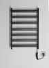 ELIAS  elektryczna suszarka na ręczniki 490x730x110 mm, 105 W, czarny mat