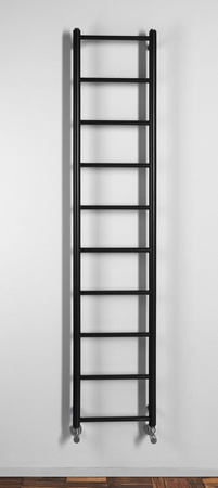 DINA grzejnik łazienkowy 350x1680mm, czarny mat