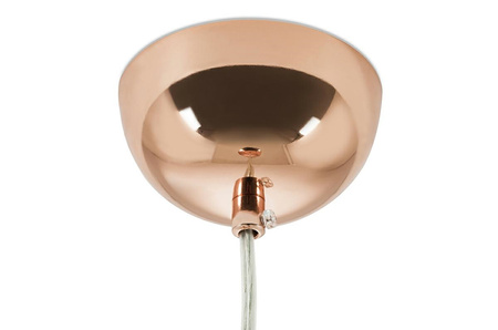 MOOSEE lampa wisząca FUSION 30 miedziana  - akryl