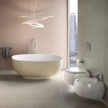 Zestaw CLOUD Miska WC podwiesz. Rimless 56x40 cm biały połysk & deska WC W/O biały połysk