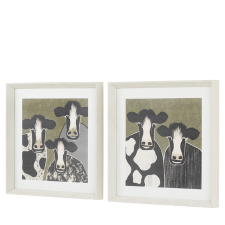 Animal Antics I Framed Art Set of 2