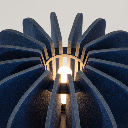 Lampa podłogowa MULA 45 granatowa
