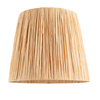 Raffia Tapered Shade Natural 200x165x300mm