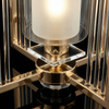 NOWOCZESNA LAMPA WISZĄCA LOFT ZŁOTA MANHATTAN W1