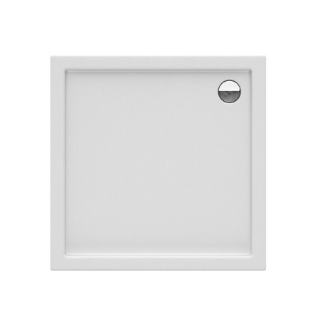 Brodzik COLUMBUS kwadratowy 80x80x14 gł. 3 cm, o90 (obudowa zintegrowana,  stelaż/noga x1)