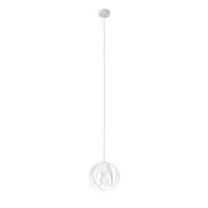Lampa wisząca TULOS 1 biała