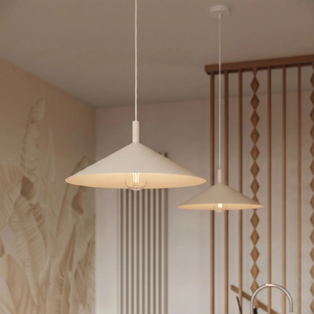 Lampa wisząca NOX 40 beżowa