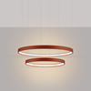 Żyrandol RIO 2 55/78 ochra czerwona LED 3000K