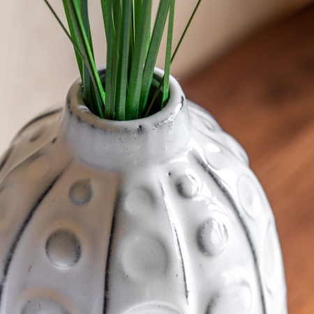 Kusama Dotted Ceramic Vase 155x155x260mm