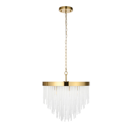 Anistoria 5 Pendant Light Brushed Aged Brass