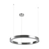Lampa wisząca CIRCLE 80 cm - LED, ring nikiel szczotkowany