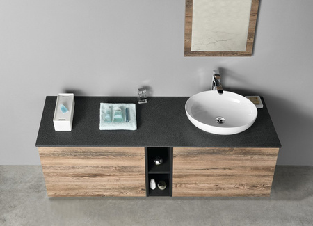 TREOS szafka z szufladami 110x53x50,5cm, biały mat