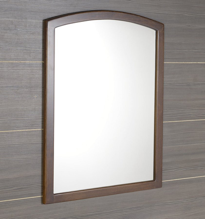 RETRO lustro w drewnianej ramie 65x91cm, buk