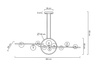 MOOSEE lampa wisząca ALURE LINE TWIN 120 czarna