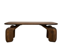 MaMaison stolik kawowy ORIZON 120         brązowy / drewno