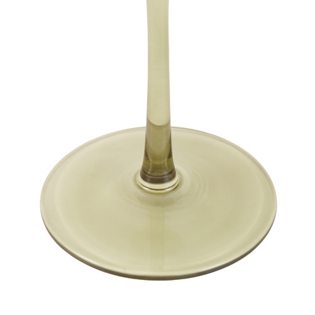 Coupe Glass Smokey Green (4pk) 113x113x150mm