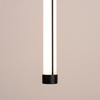 Lampa wisząca TRANG 75 czarna LED 3000K