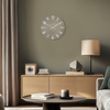 Mulberry Wall Clock Mocha 20in