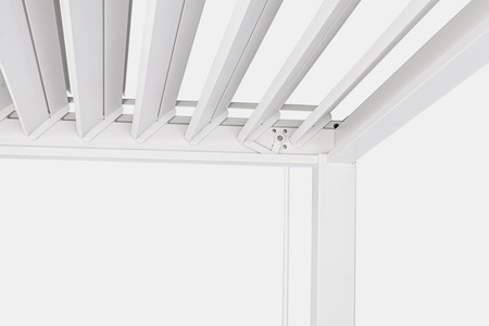 Pergola ogrodowa BIZZOTTO OCEAN 3X3 – biały