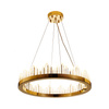 Lampa wisząca LUSSO LED złota 60 cm