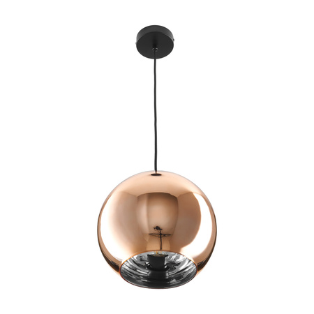 Lampa wisząca MIRROR GLOW - S miedziana 25 cm