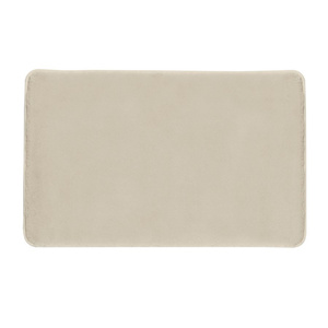 FUZZY dywanik łazienkowy, 50x80cm, 100% polyester, antypoślizgowy, tortora