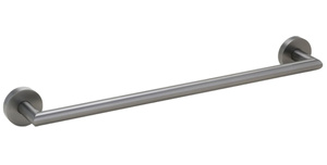 X-ROUND GUN METAL wieszak na ręczniki 450mm, gun metal