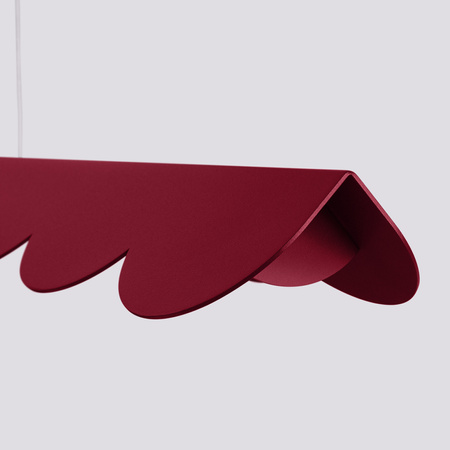 Lampa wisząca BISCUIT burgund LED 3000K